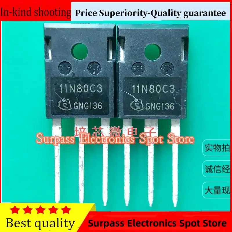 

10PCS-100PCS SPW11N80C3 11N80C3 MOS TO-247 800V11A Price Superiority-Quality guarantee