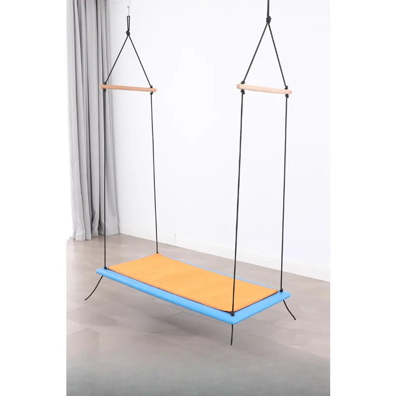 Sensory rotating flat swing climbing frame suspension training equipment children's home vestibular balance children's