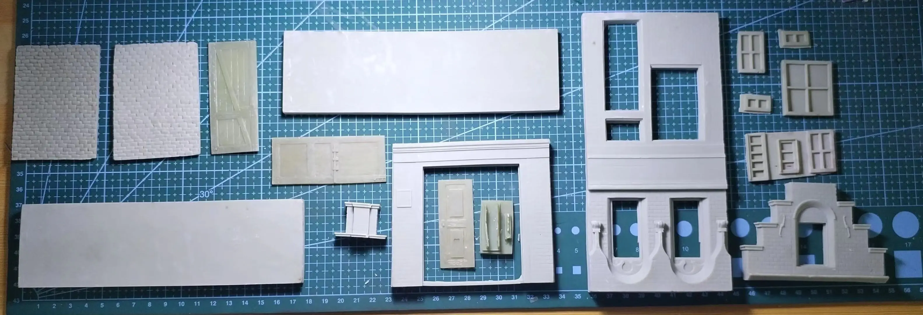1/35 Resin Model Figure GK,Old town America , Unassembled and unpainted kit
