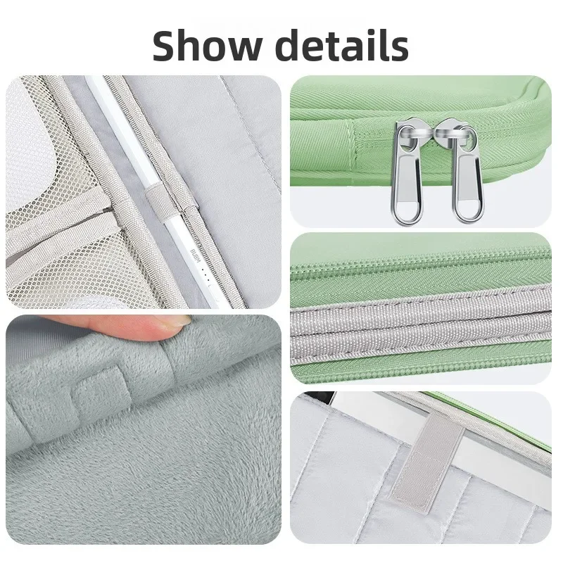 حقيبة كمبيوتر لوحي لجهاز IPad Pro 12 9 11 13 2025 حافظة IPad Air 11 13 10.9 10.2 بوصة M2 10th 9th 8th Generation غطاء حقيبة الحقيبة