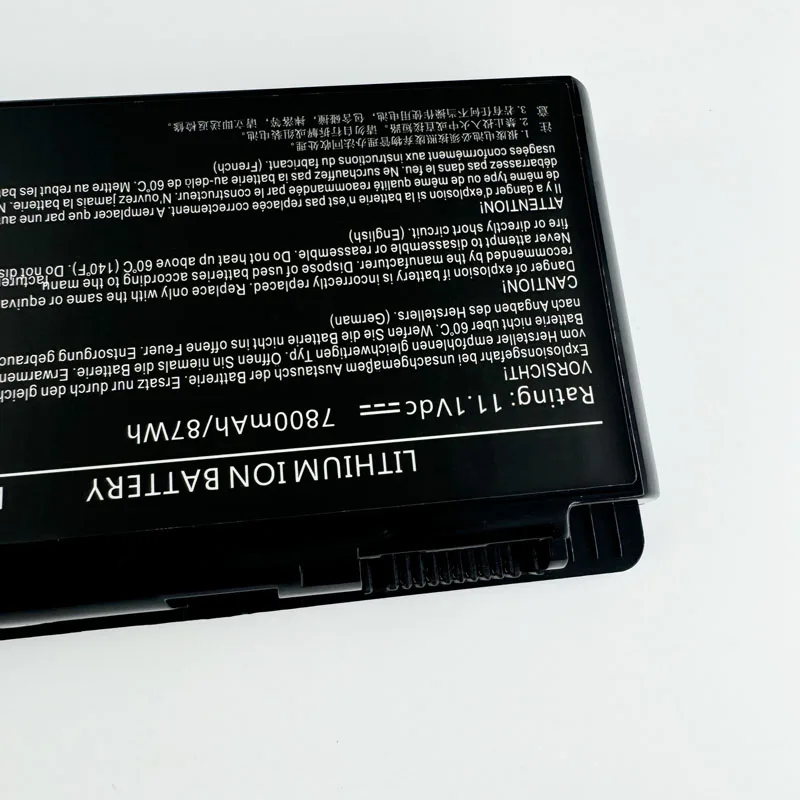 BTY-M6D Laptop Battery for MSI GT60 GT70 GX780R GX680 GX780 GT780R GT660R GT663R GX660 GT680R GT783R
