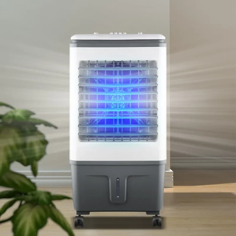 Электрический охладитель воздуха SAST 30 л 80 Вт, напольная подставка, вентилятор водяного охлаждения, промышленные портативные вентиляторы-кондиционер 220 В