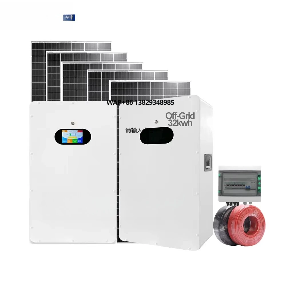 Hybrid Solar System 5KW 10KW 20KW on Grid Solar Energy System With Kit Panel System Sets