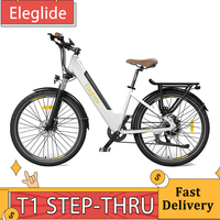 ELEGLIDE T1 STEP-THRU Electric Bike 36V 12.5AH 250W Powerful Brushless Motor Ebike MTB Bike 27.5” CST Tires Electric Bicycle