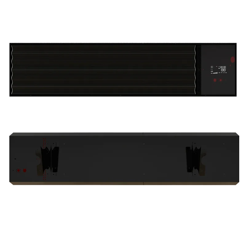 Graphene heater black, energy-saving for home use, wall-mounted, whole-house rapid heating