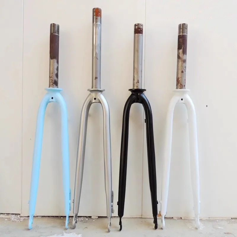 

700C Road Bicycle, Steel B-Seat Disc Brake Dead Motorcycle, With Toothed Steel Forks, Hard Forks, 28.6 Mm front forks