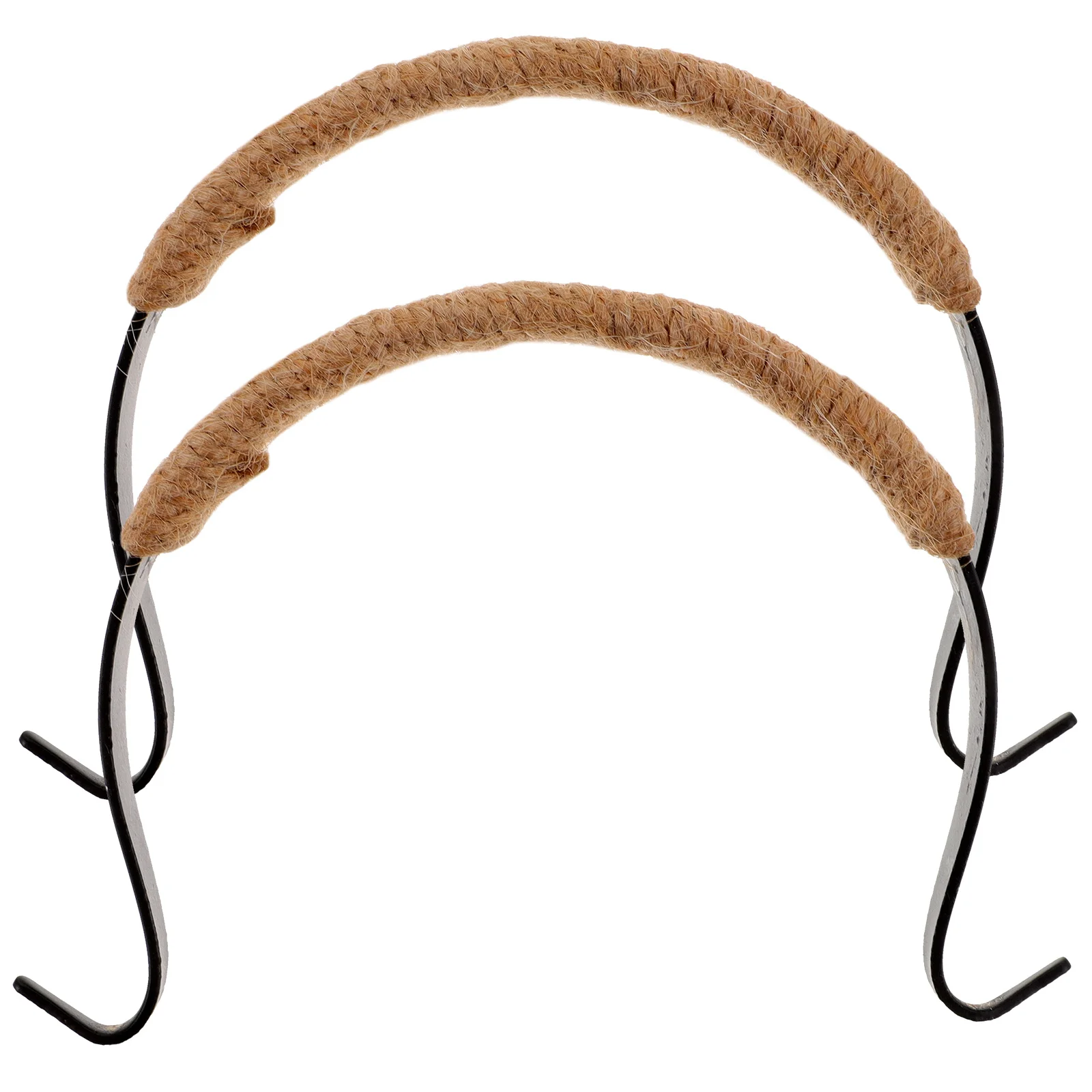 

2Pcs Metal Teapot Handle Replacement Strong Rust-Proof Grip for Daily Use Kettle Ergonomic Design Long-Lasting Convenient Tea