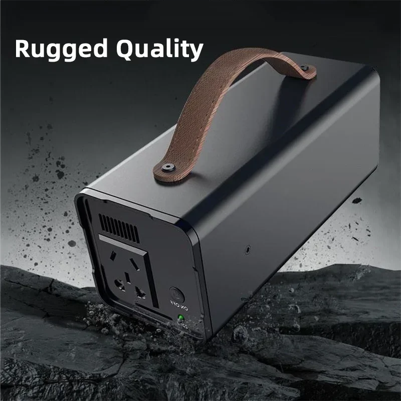 For Laptop Camping 32000mAh Portable Power Bank Station 200W 220V Emergency External Spare Battery Powerful Outdoor Powerbank