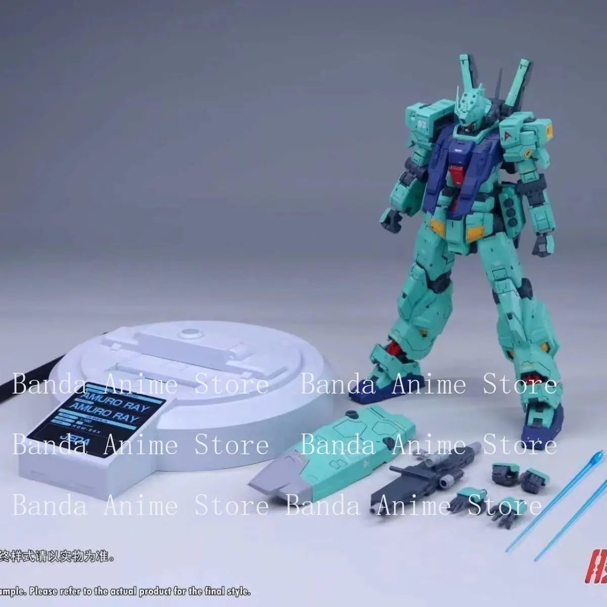 โมเดลประกอบพลาสติก นิว พลาโม ลิฟวิ่ง อีเลี่ยน 1/100 MG เจดา เจดดาห์ อามูโร เรย์  ฟิกเกอร์แอคชั่น หุ่นยนต์ ของเล่นโมเดลพลาสติก