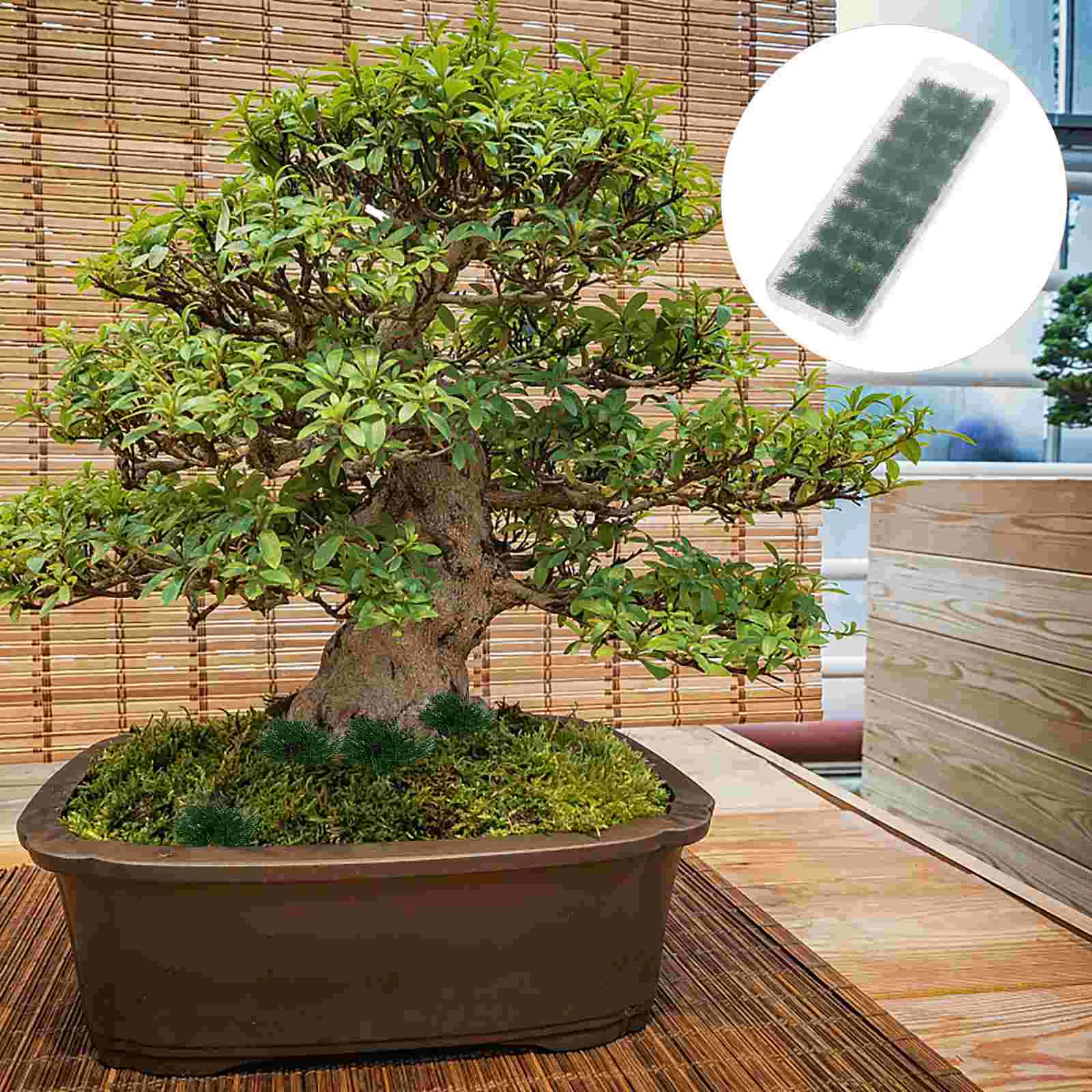 잔디 모델 모래 테이블 DIY 미니어처 클러스터 플라스틱 필드 가짜 술 장식 정적 가짜 식물