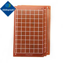 5piece Universal experimental board 9*15 9x15CM single-sided bakelite PCB circuit board yellow-brown ordinary board