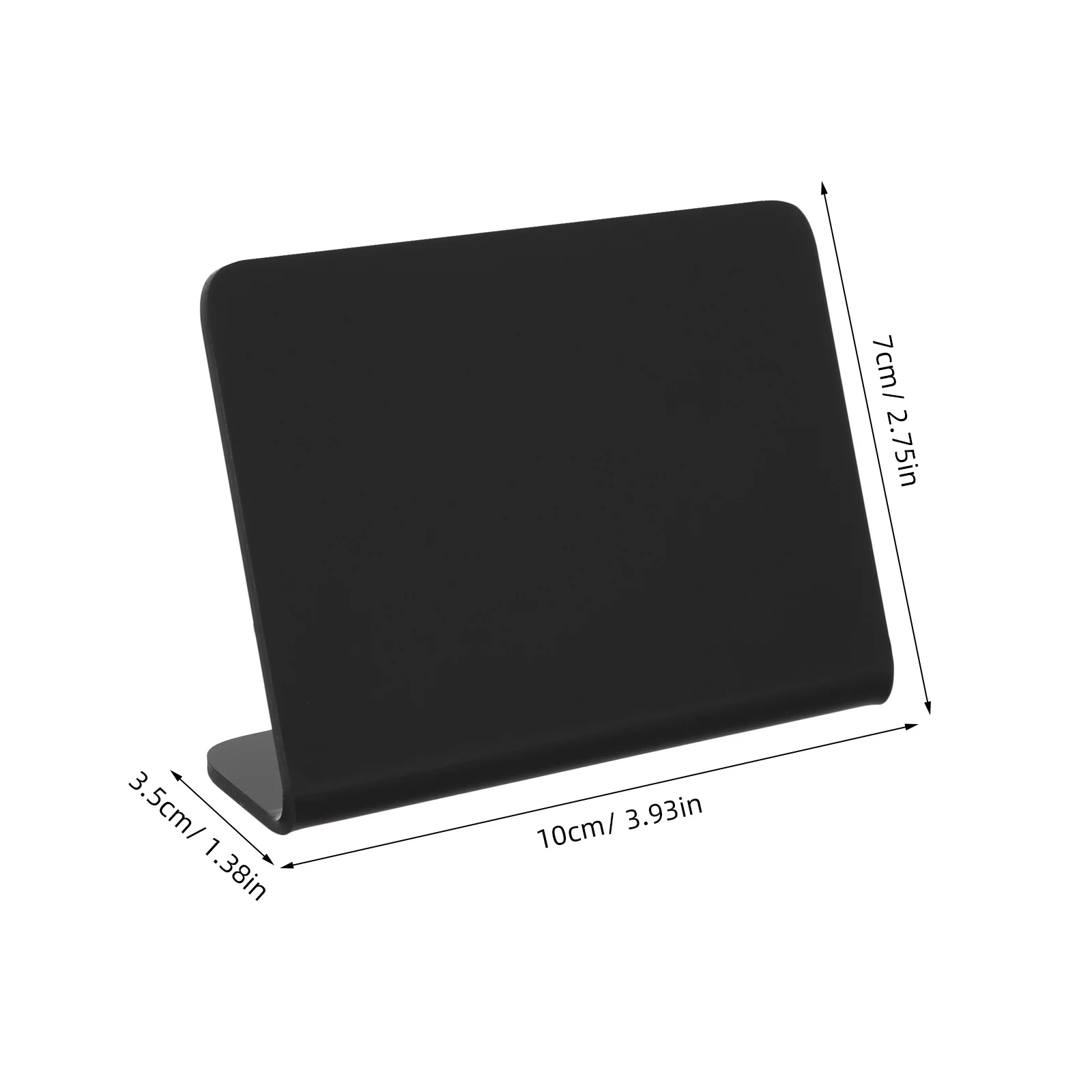 6Pcs Small Blackboard Acrylic Blackboard Writing Board Reusable Wedding Party Decoration Message Board