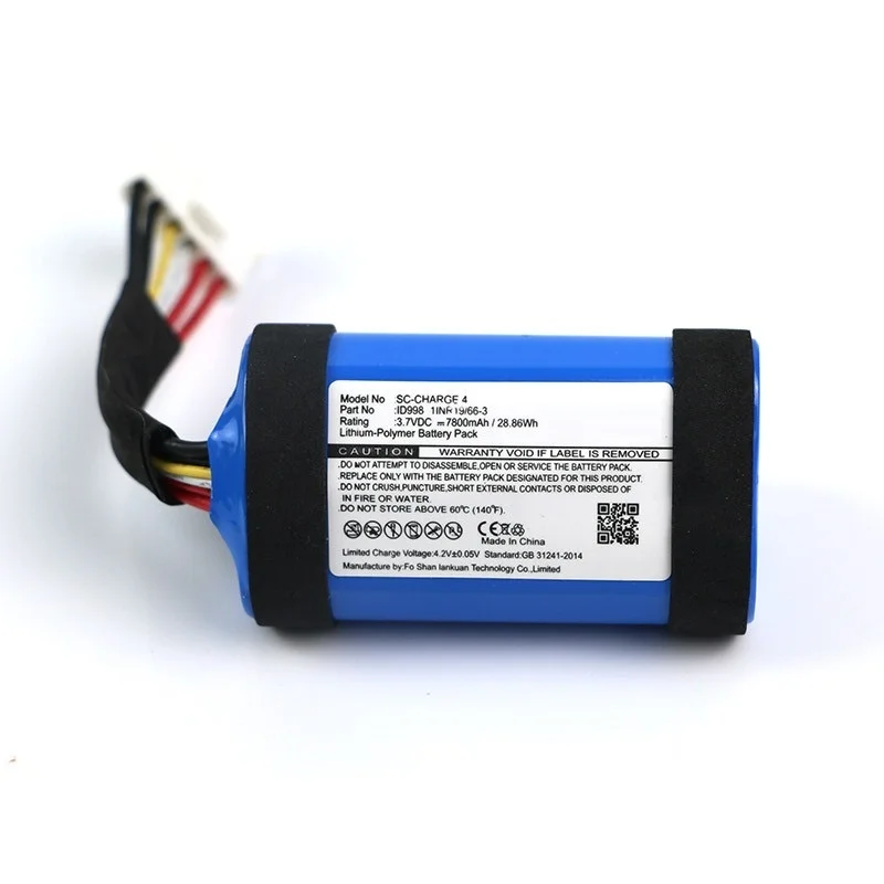 7800mAh For JBL Charge4 JBL 4 Battery Original Wireless bluetooth speaker for JBL Charge 4 ID998 IY068 SUN-INTE-118 Batteries