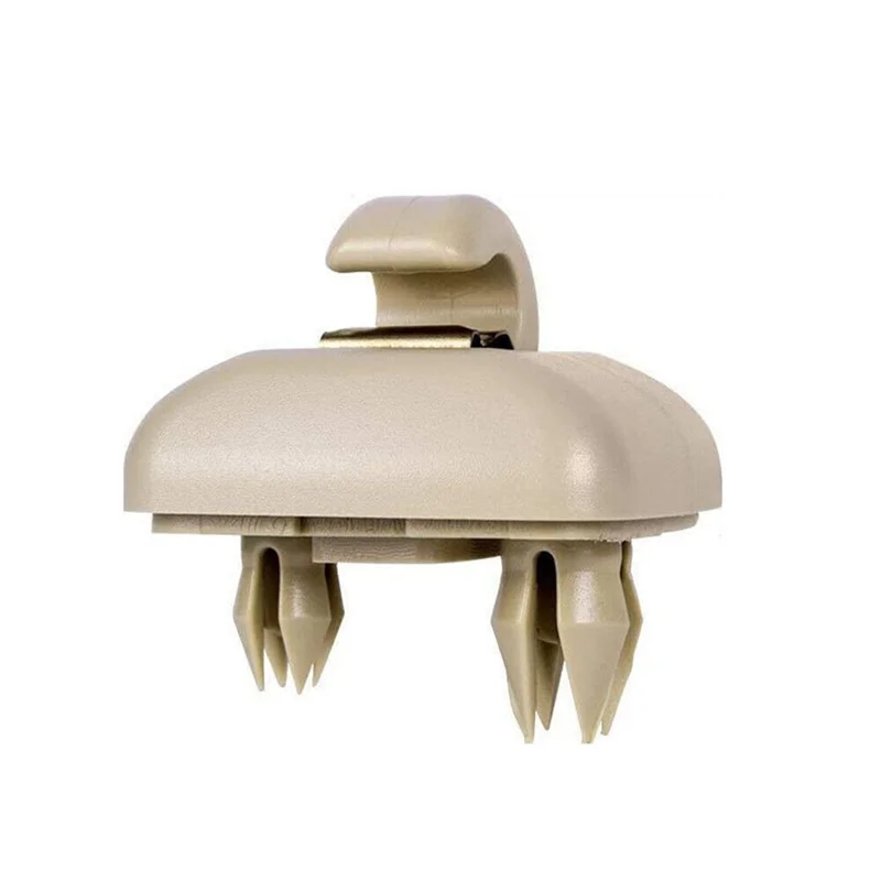 

Durable-2 Pcs Sun Hat Clip Light Barrier Clip Hook For A4 A5 S4 Q3 TT 8E0857562A Interior Accessories