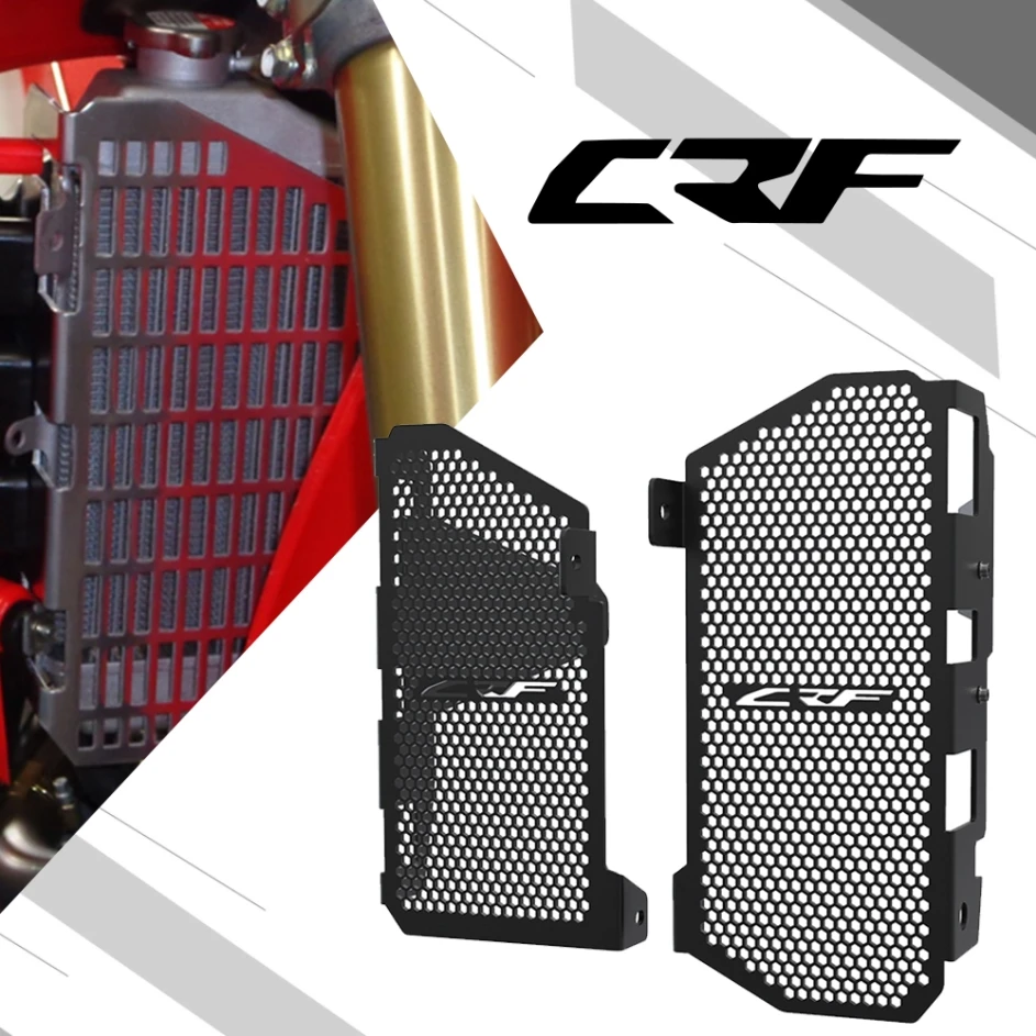 

2024 2023 CNC Motorcycle FOR Honda CRF450L CRF450X 2019-2022 2021 2020 Radiator Grill Cover Guard Protector CRF450RL 2021-2024