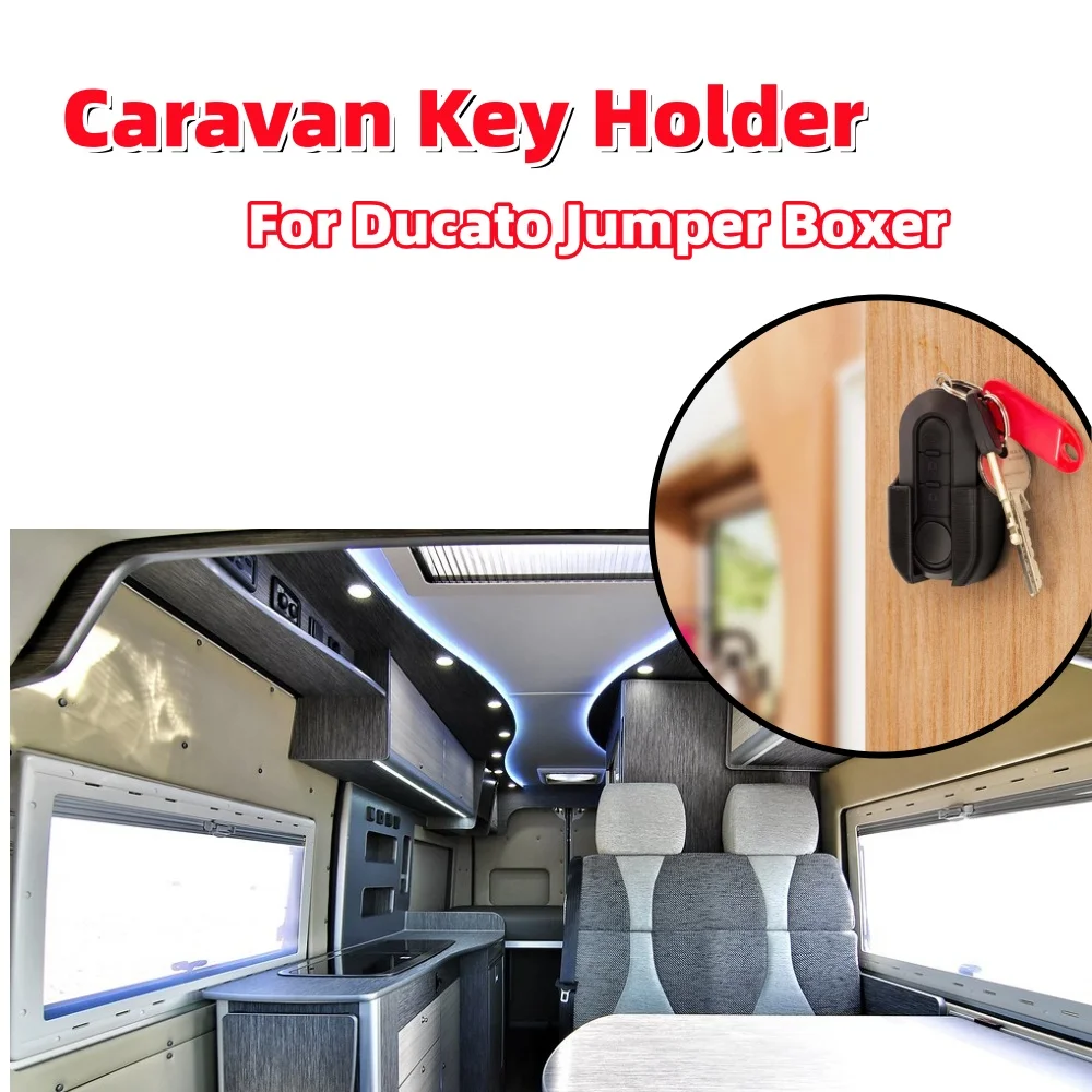 

Caravan Key Holder Motorhome Shelf Bracket RV Interior Accessorie Special Key Storage Box Storage Rack For Ducato Jumper Boxer