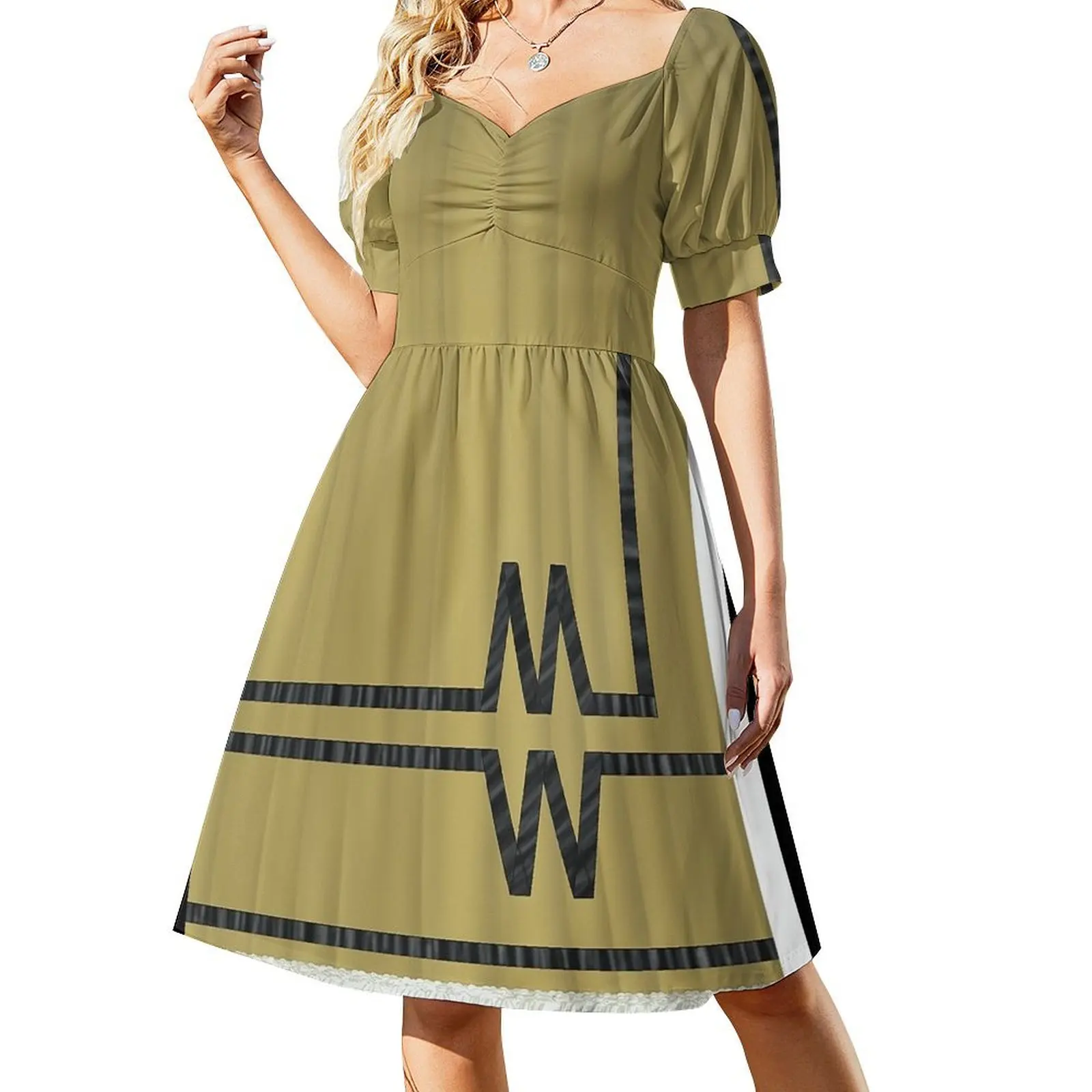 

Morecambe and Wise Curtain Short-Sleeved Dress dresses for women 2025 luxury designer party Woman fashion