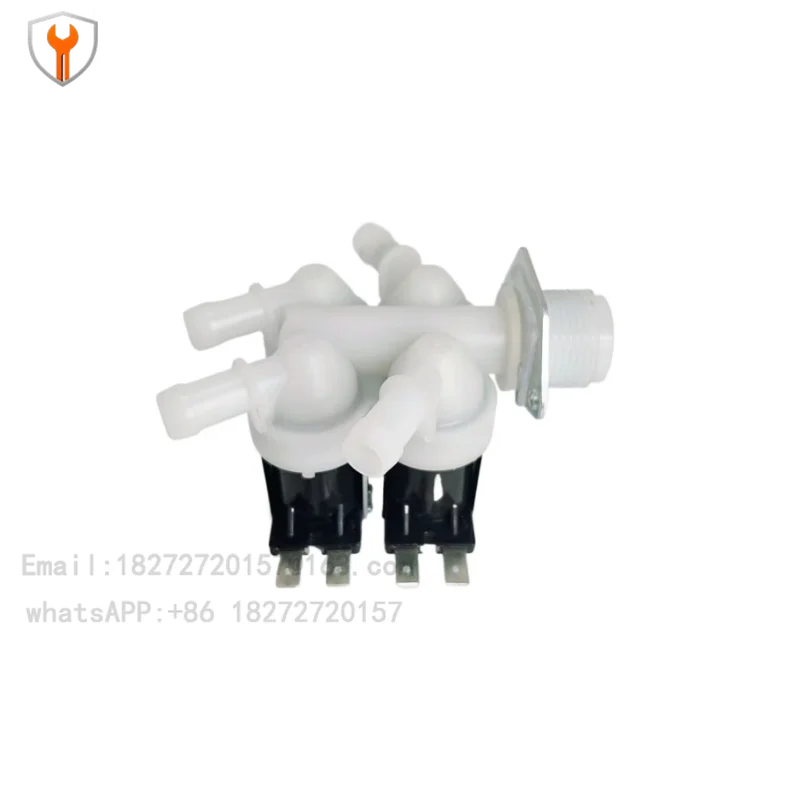 

4 шт., высококачественный шланг для стиральной машины, детали для коммерческой стиральной машины, электрический электромагнитный клапан, 4-ходовой впуск воды