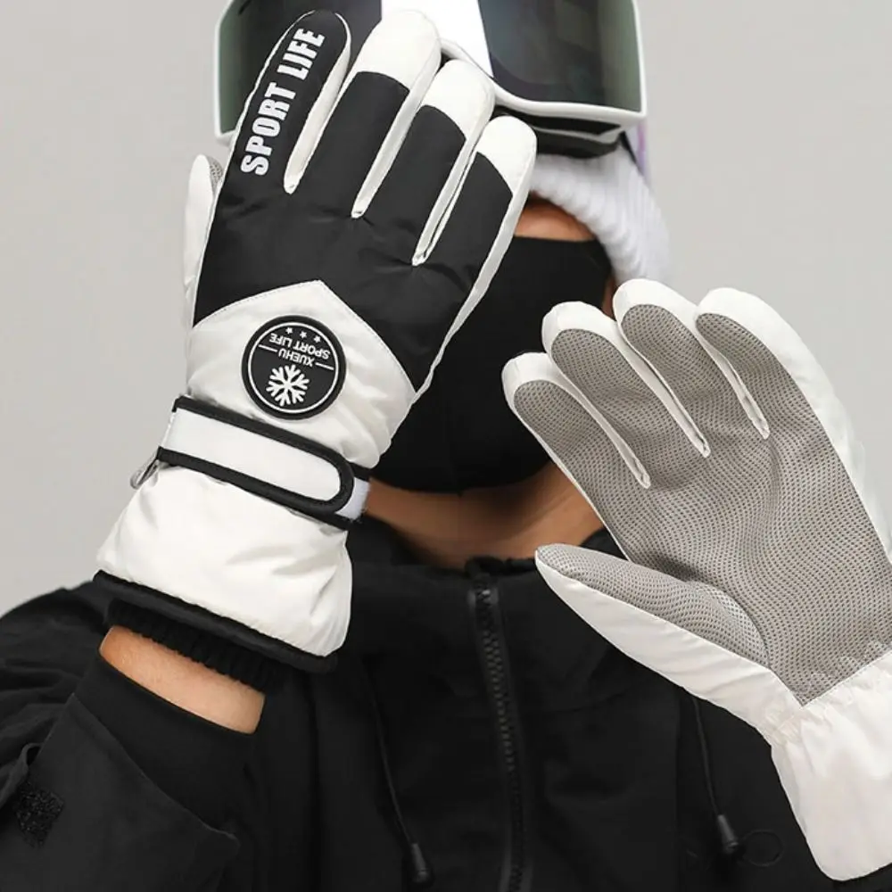 

Touchscreen Gloves Skiing Gloves Riding Full Finger Winter Warm Gloves Mobile Phone Touch Screen Bicycle Motorcycle Gloves