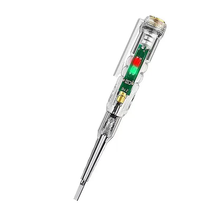 

1Pc Intelligent Induction Power Voltage Detector Pen Voltmeter 70 250V Circuit Tester Electrical Screwdriver Indicator