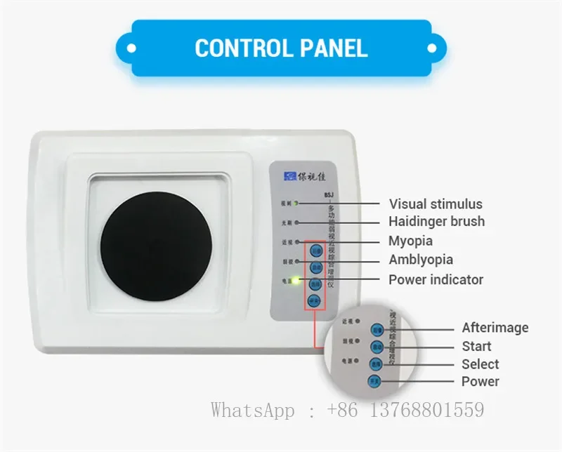 Aist Multi-Purposeสายตาสั้นTreatmentสําหรับAmblyopia Eye Careการฝึกอบรมเครื่องมือทดสอบภาพสําหรับAmblyopiaและสายตาสั้น