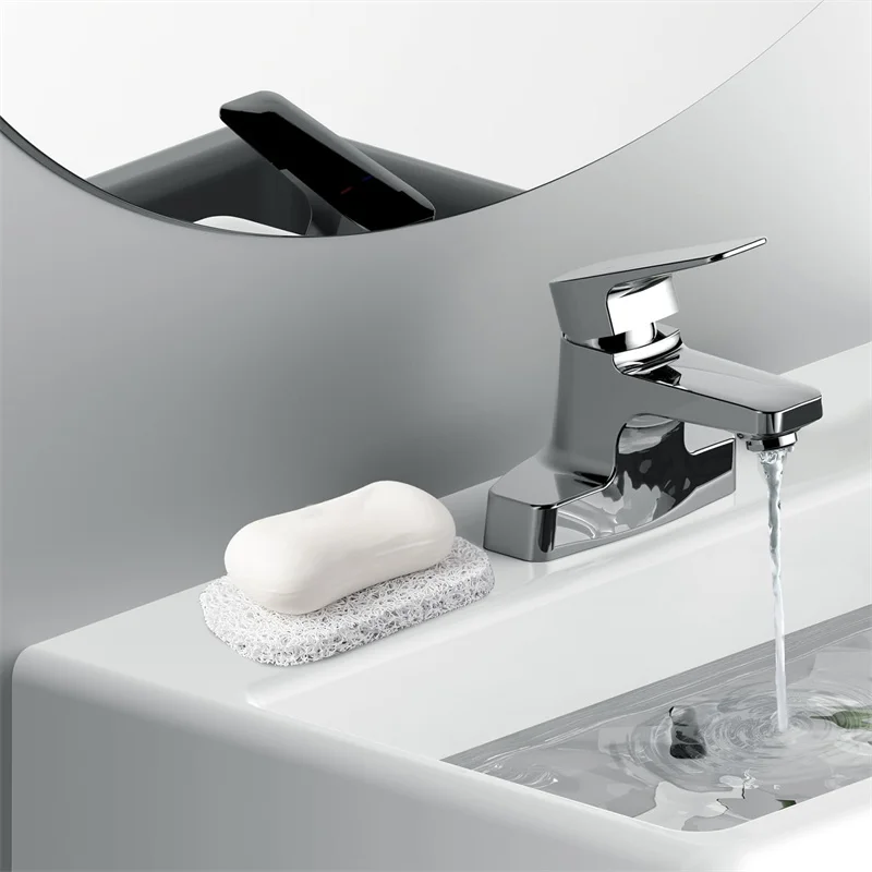 4pcs Soap Saver Draining Lift Pad Self Draining Soap Bar Hol