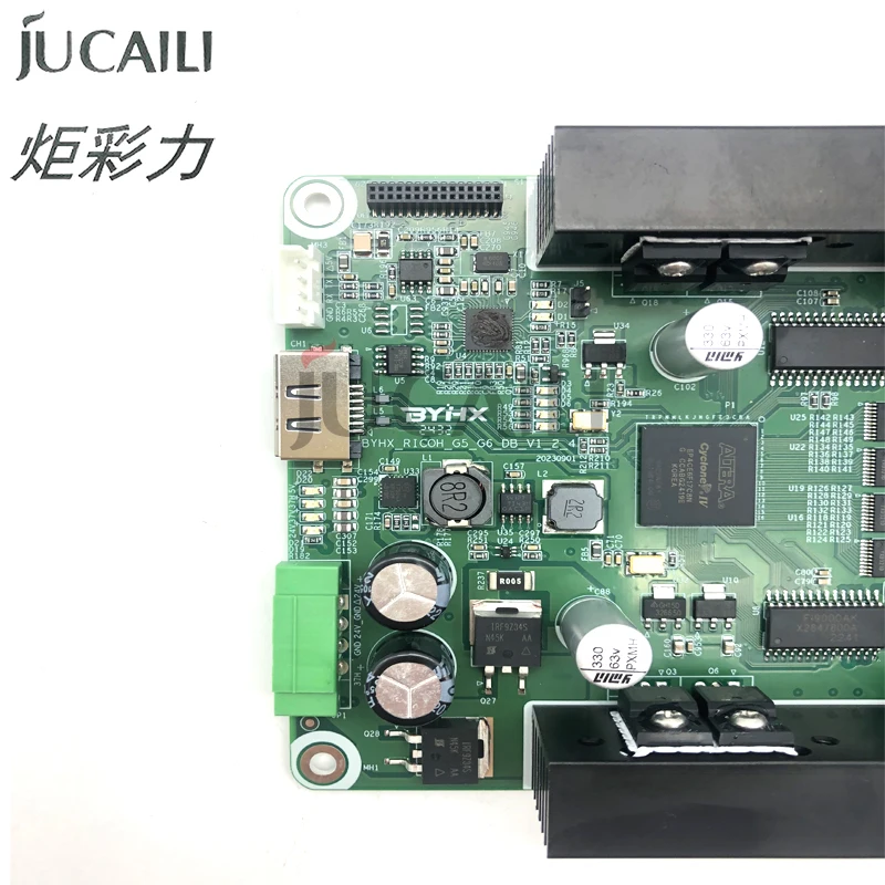 Jucaili BYHX Beijing G5 G6 driver board main board for Ricoh Gen5 Gen6 printhead for Gongzheng Human Xuli printer driving board