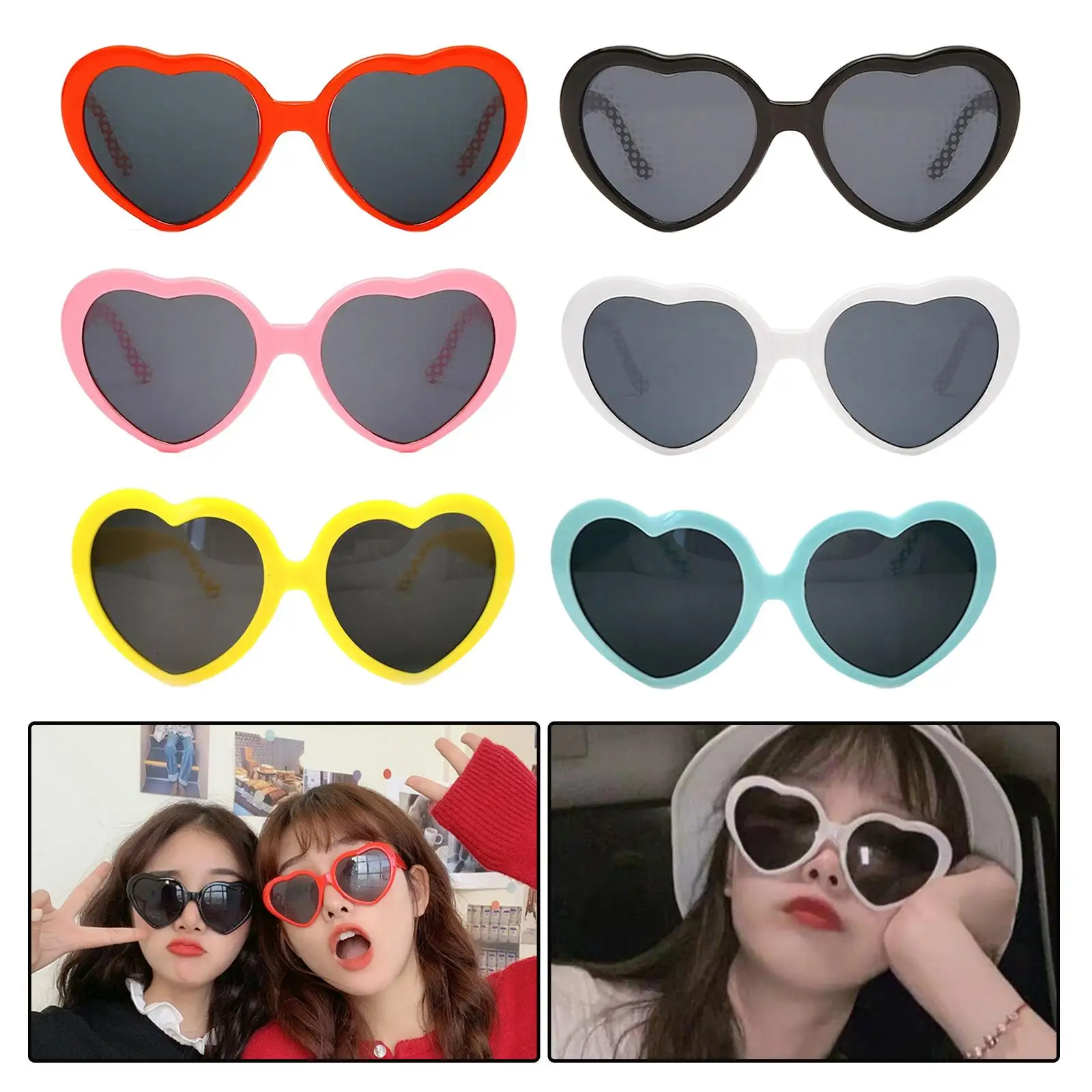 Effect Glasses Heart Sunglasses Heart es for Valentine'S Day