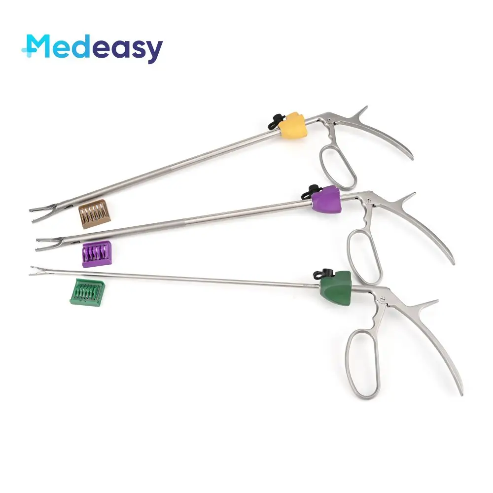 Laparoscopic Hemolok Clip Applicator Plastic Polymer Endo Clips Ligation Applier Hem-o-Lok Surgical Tool for Medical Use