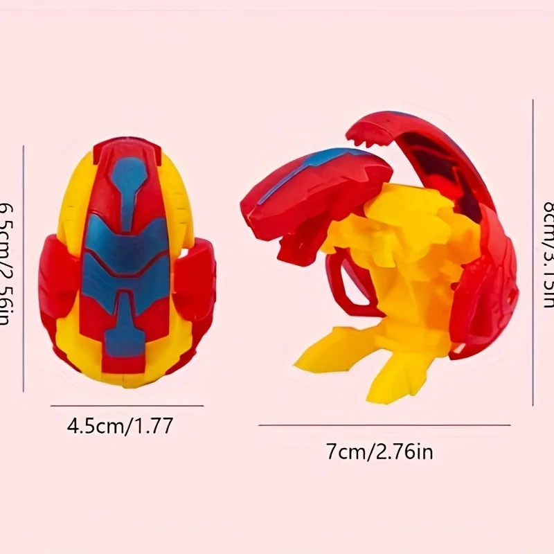 ของเล่นไข่ไดโนเสาร์รูปทรงรูปทรงผิดปกติสำหรับเด็ก1ชิ้นแบบสุ่มรูปทรงไข่รูปทรงไดโนเสาร์