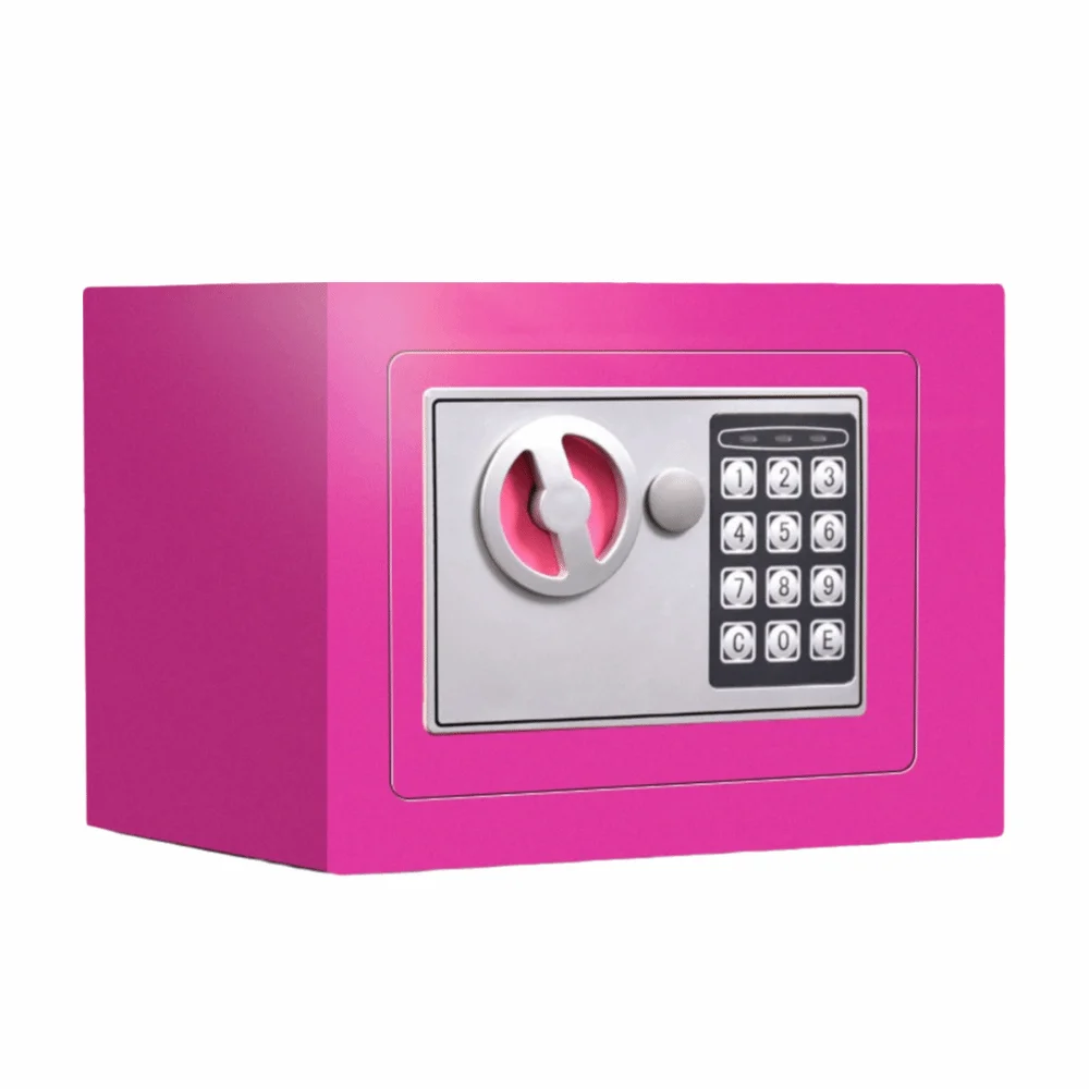 

Противоугонная копилка с паролем, компактный маленький цифровой сейф, бытовой с слотом для монет, электронная копилка для хранения наличных