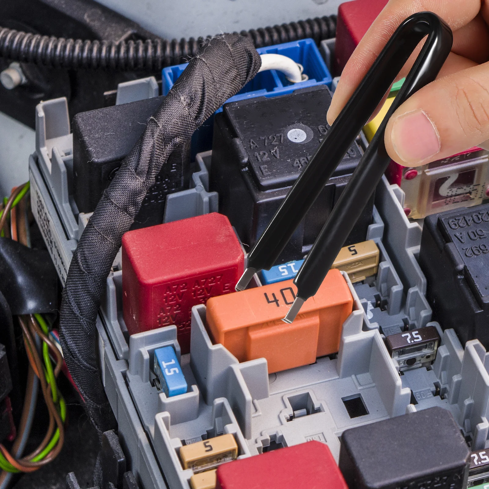 

Tool Auto Relay Plier Puller Small Car Fuse Tools Car Fuse Pliers Removal Tools Removal Relay Pliers Puller Tool