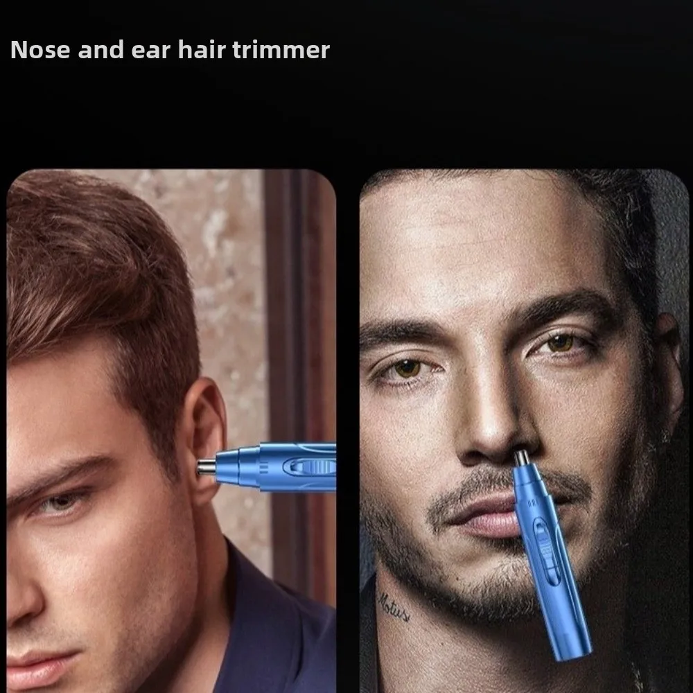Rechargeable Electric Nose Hair Trimmer High Speed Motor Efficient Nose Hair Remover Safety Pruning Low Noise Ear Hair Trimmer