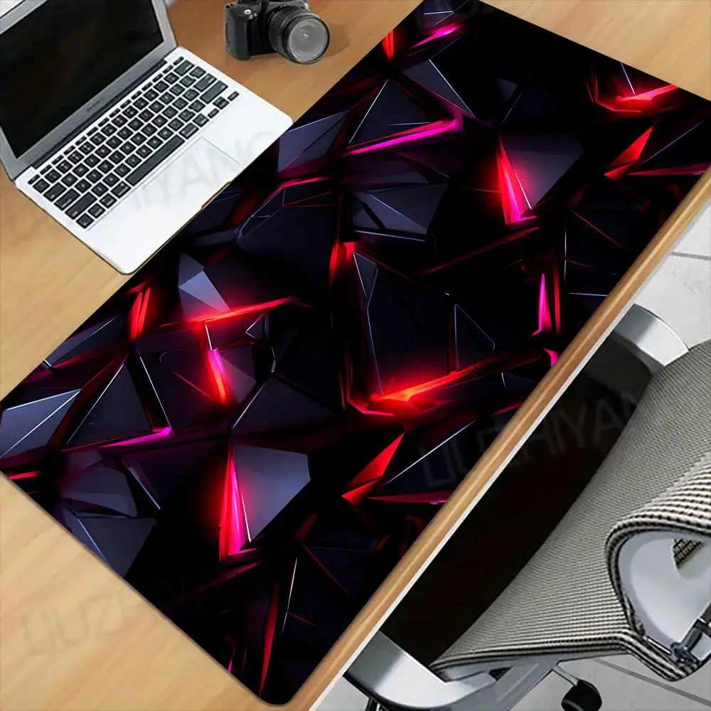 Geometric pattern Mouse Pad Large Computer Office Game Table Mats XL Rubber Anti-slip HD Gaming Keyboard Mousepads Long Desk Mat