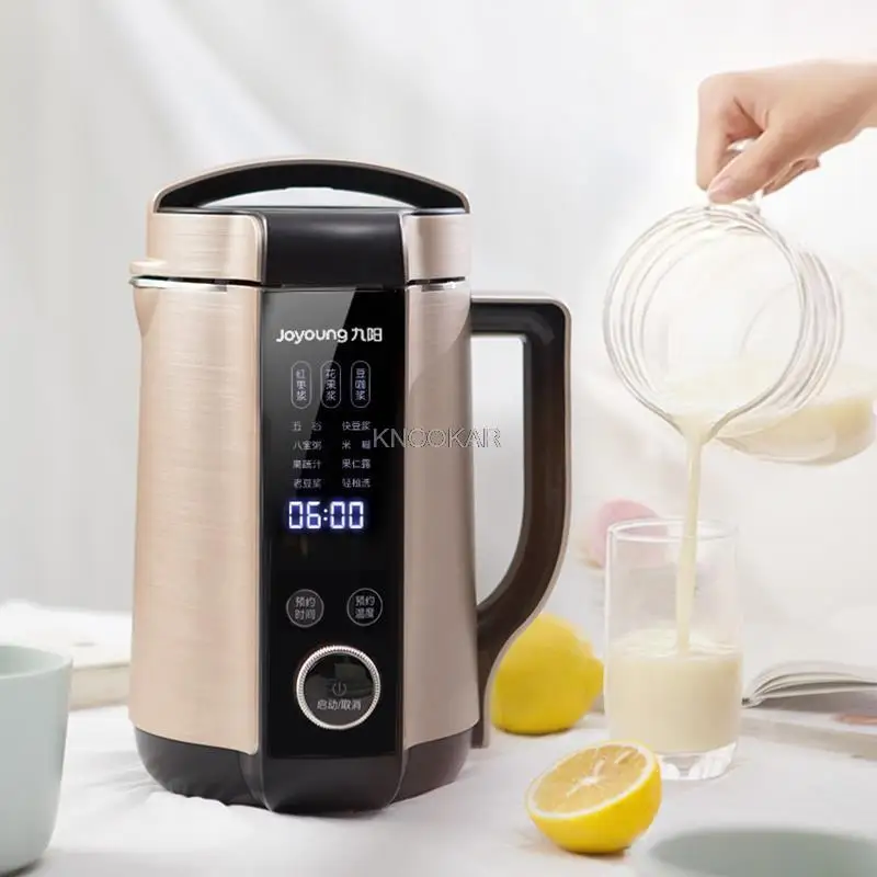 Joyoung آلة تسخين حليب الصويا 220 فولت ذكي صانع حليب الصويا بدون فلتر عصيدة ومعجون الأرز عصارة متعددة الأواني