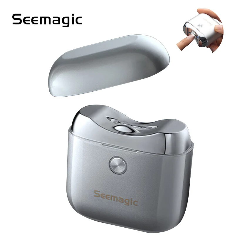 

Seemagic Electric Nail Clipper Alloy body Fully Automatic Nail Clipper Trimming and Grinding Tool Birthday Gift Festival Gift