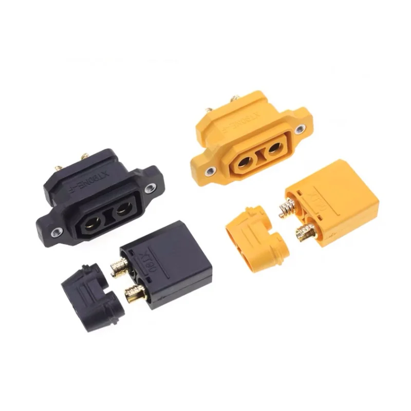 XT90NE-F Lithium Battery Charging Plug Fixed Male plug XT90 Model airplane Gold-plating charging interface connector