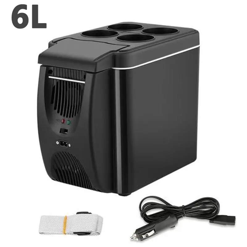 Wholesale Micro Cool Hotel Mini Fridge Small Skincare Voltage 12v Car Refrigerator Portable Custom Mini Cosmetic Drink Fridge 6l