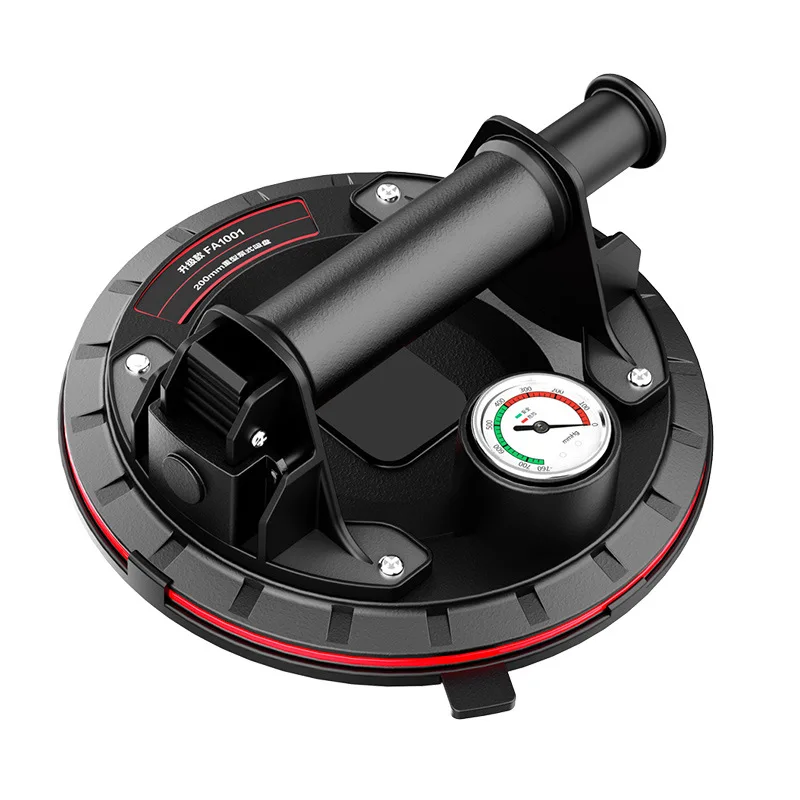 

2025 Vacuum suction cup air pump for strong air extraction. 8-inch heavy-duty glass, marble, large plate and tile suction cup.
