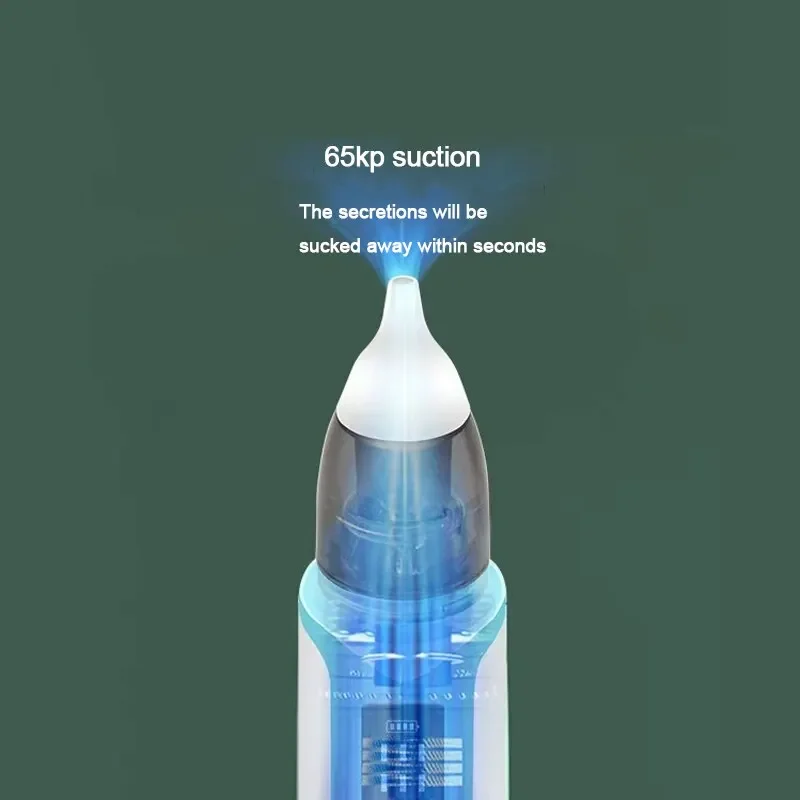 Electric Nasal Absorber Silent Baby Obstruction Rhinitis Cleaner Nasal Aspirator Silicone Adjustable Suction Safety Low Noise