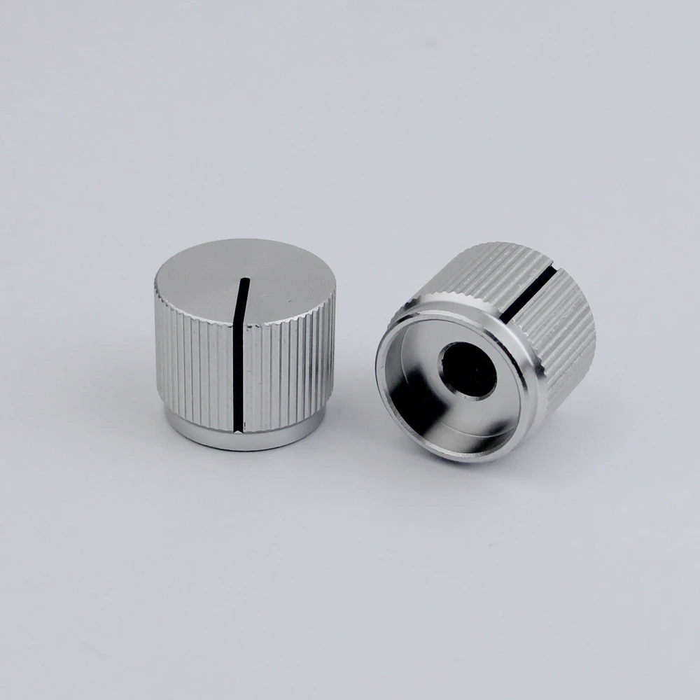 1 Piece Aluminum Flat Top Knob For Electric Bass 16MM*19MM*6.0MM Available In Five Colors