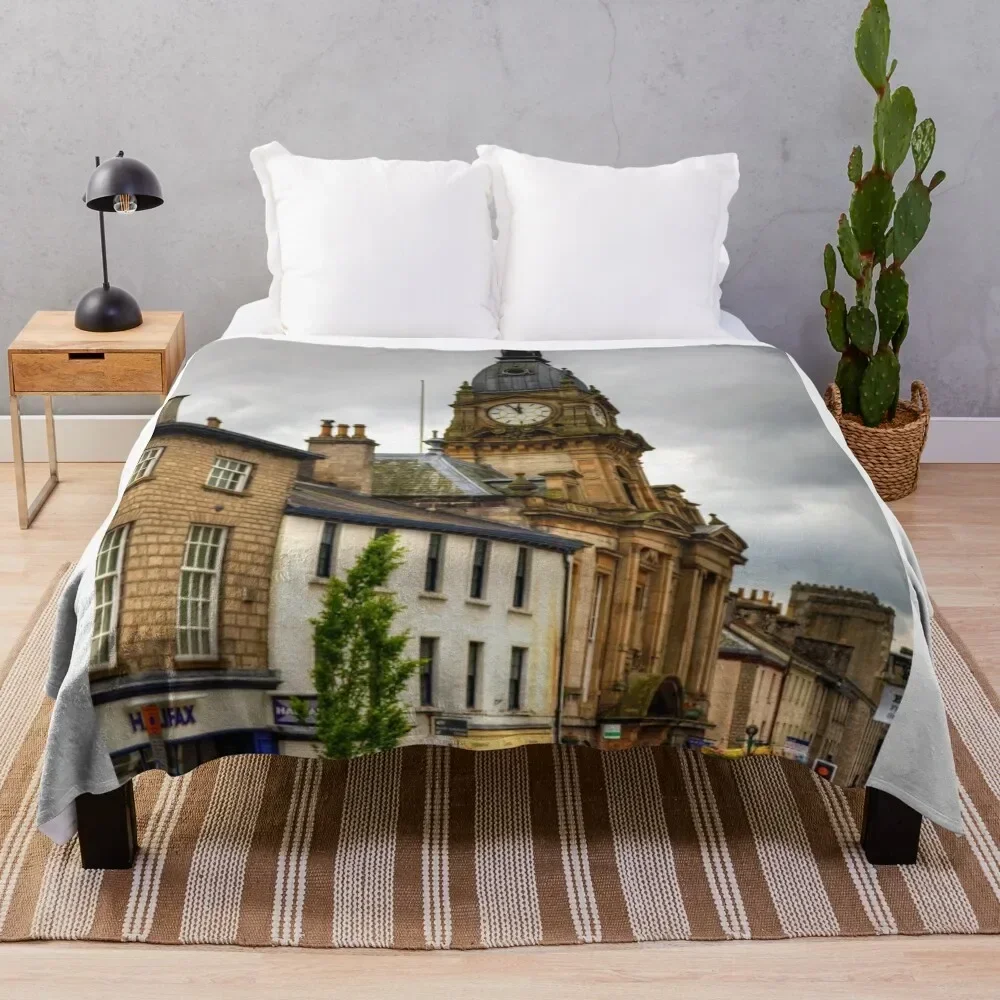 Kendal Town Hall Throw Blanket Nap Hair Moving Bed Fashionable Blankets