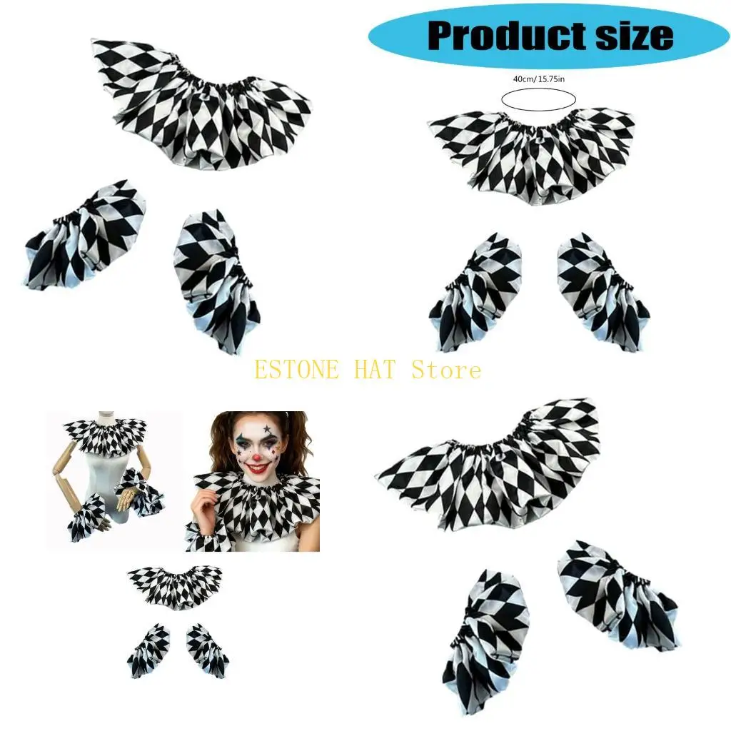 49mf-–-faux-col-amusant-poignets-ajout-a-tout-costume-pour-les-fetes-activites-quotidiennes-rassemblements-polyester