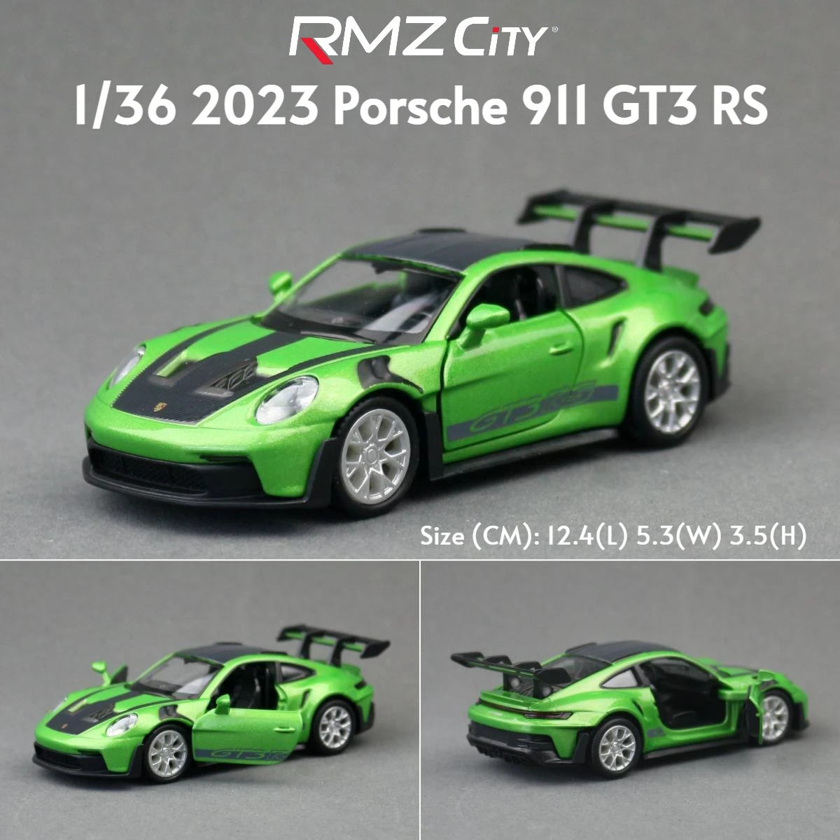 1/36 Porsche 911 GT3 RS Toy Car Model For Children RMZ CiTY