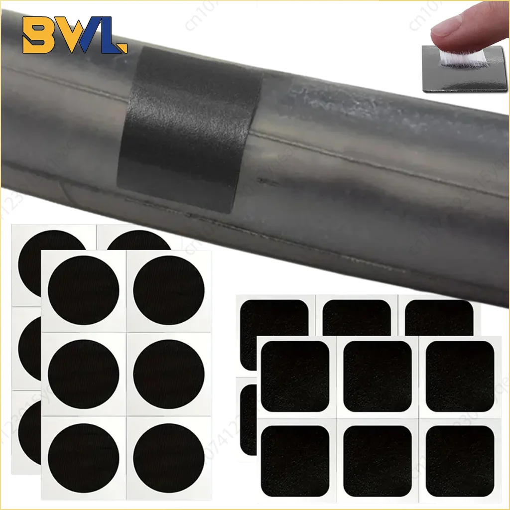 

6 шт., безклеиваемые заплаты для ремонта велосипедных шин, быстросохнущие защитные заплаты для шин для быстрого фиксации, инструменты для ремонта велосипеда, аксессуары