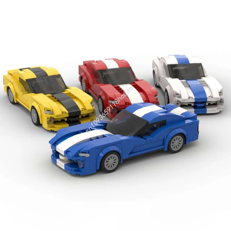 

271pcs MOC Bob & Weave Viper 8 Stud City Champion Supercars Building Blocks Christmas Gift Family Fun DIY Inspires Creativity