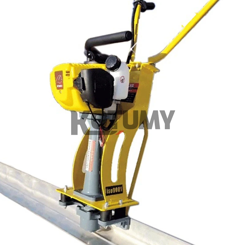 Concrete Vibration Ruler Concrete Vibratory Leveling Screed Machine Mortar Vibrator Screed Concrete Leveling Machine