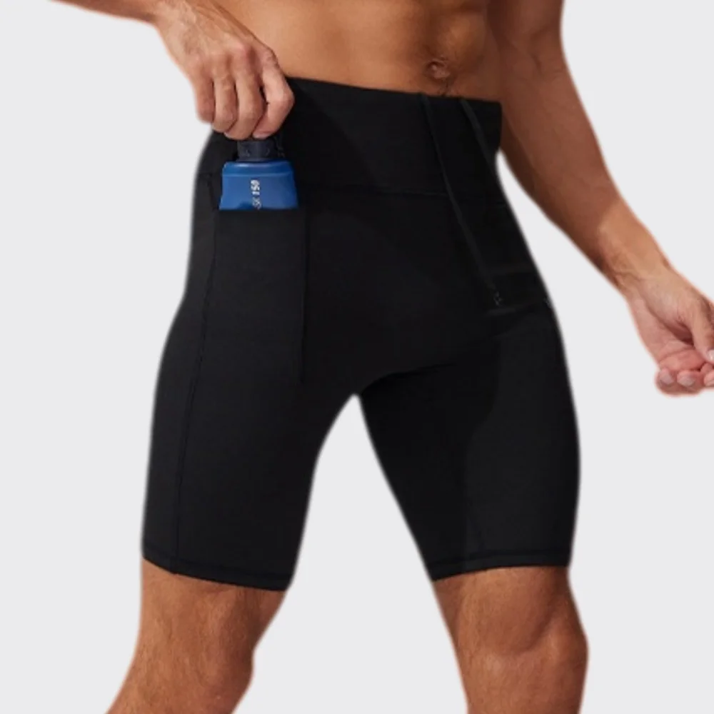 Men's Running Sport Shorts Men Summer Breathable Quick-drying Fitness Workout Short Pants Sportswear Casual Athletic Wear Shorts view 5