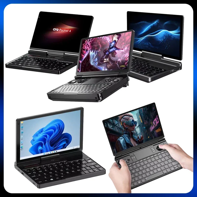 Para GPD MicroPC 2 Intel I3-N300, WIN Mini 2025 AMD AI 9 HX 370, Pocket 4 2025 Mini Laptop, Pocket 3, WIN Max 2 32GB RAM 2TB