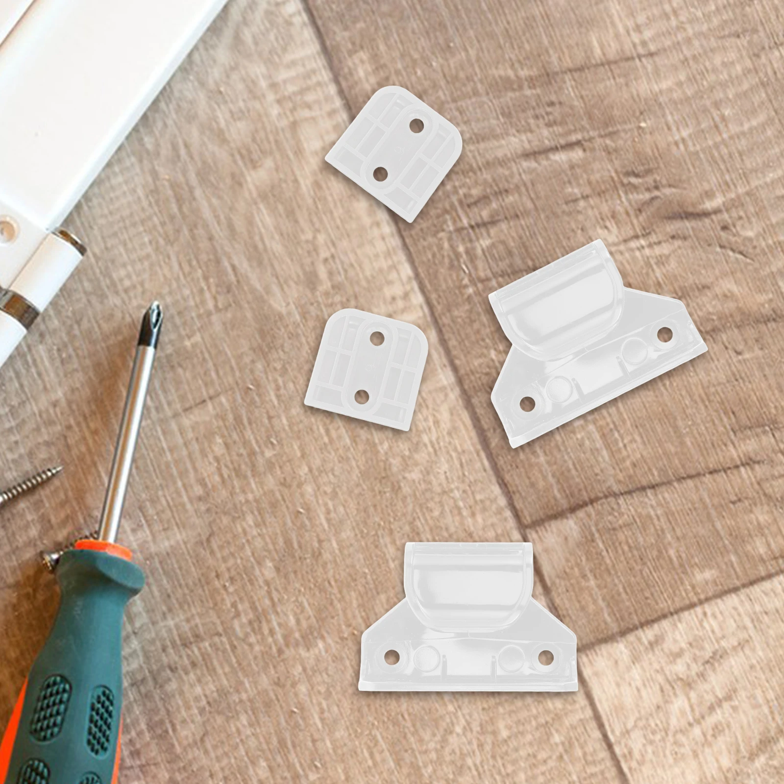 1 مجموعة قابل للسحب بوابة الطفل استبدال أجزاء مجموعة أدوات السلامة الداخلية المزالج بين قوسين مسامير الأسود درج المدخل استخدام دائم #4